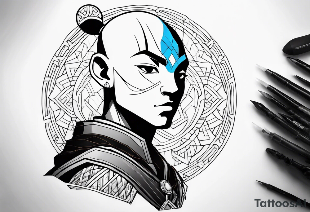 Avatar the legeng of aang tattoo idea