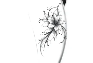 Thigh tattoo tattoo idea