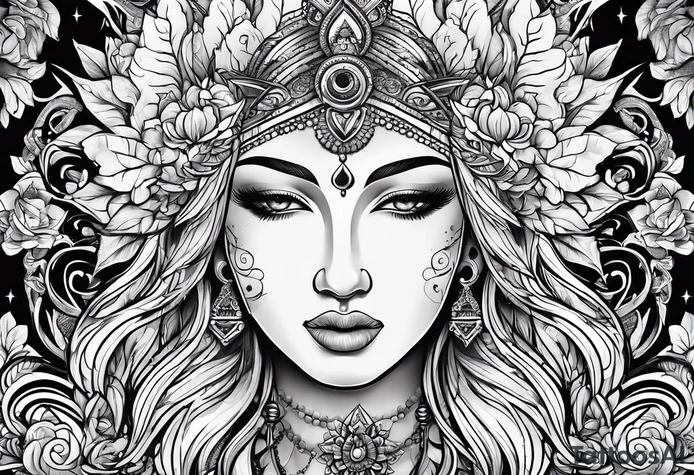God is love tattoo idea