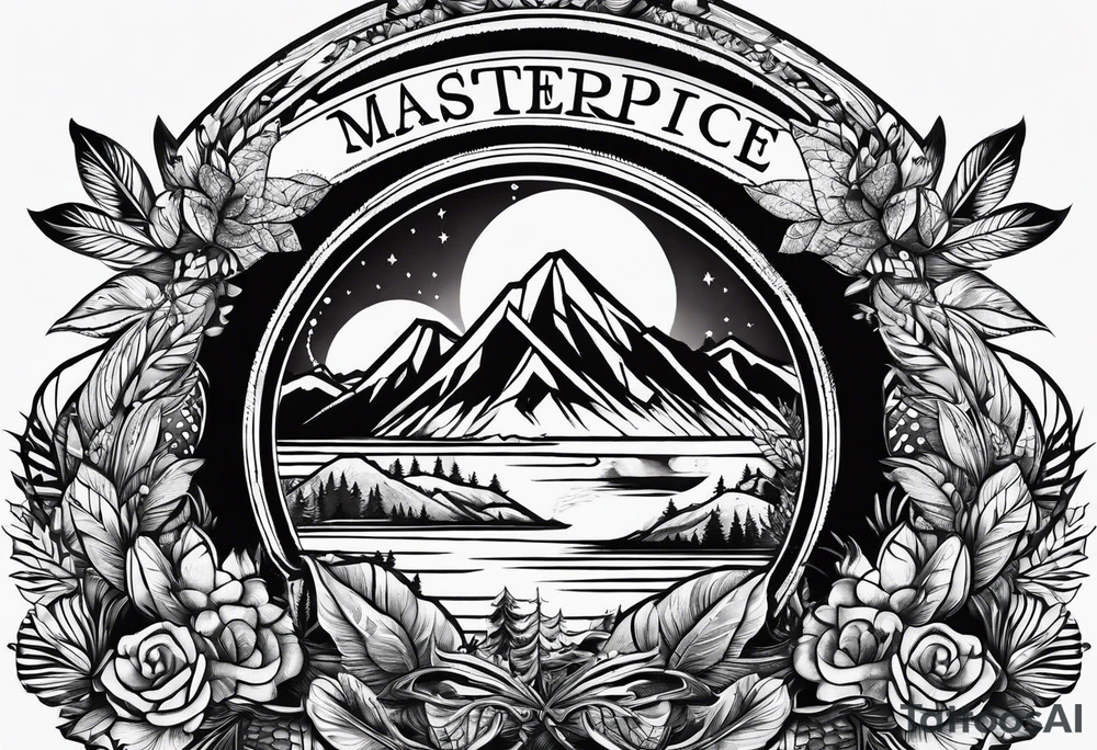 Outdoor adventure tattoo idea