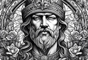 bible scene tattoo idea