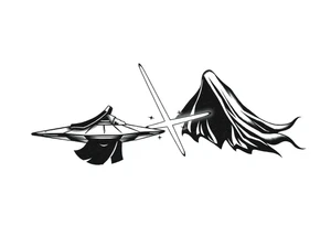 jedi vs sith star ship tattoo idea