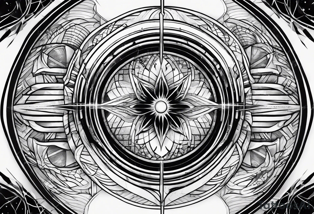 wormhole scheme tattoo idea