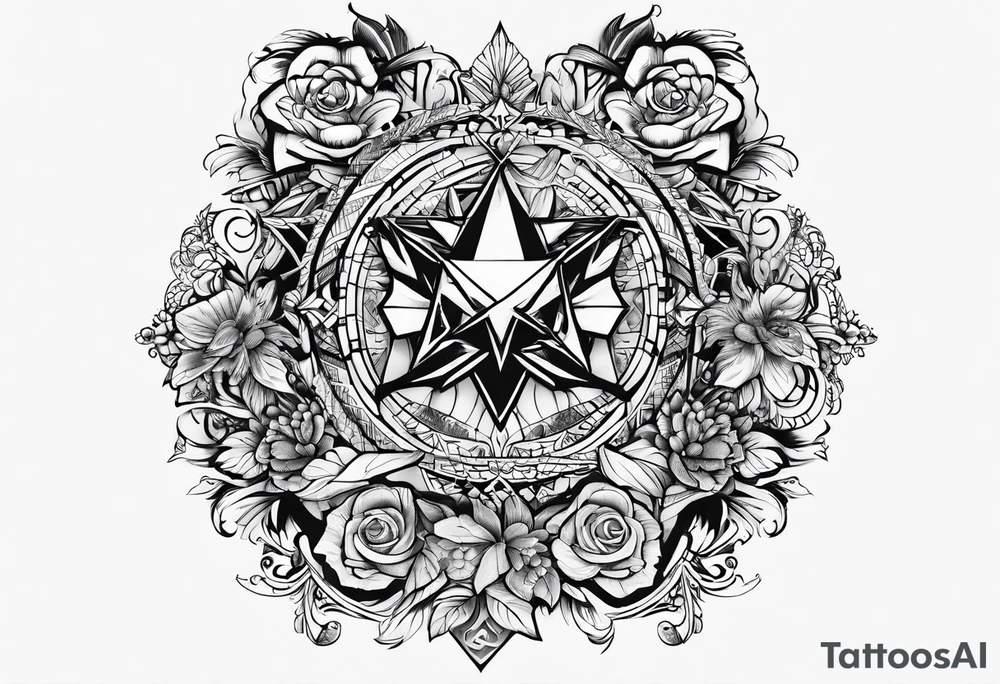 S C H J tattoo idea