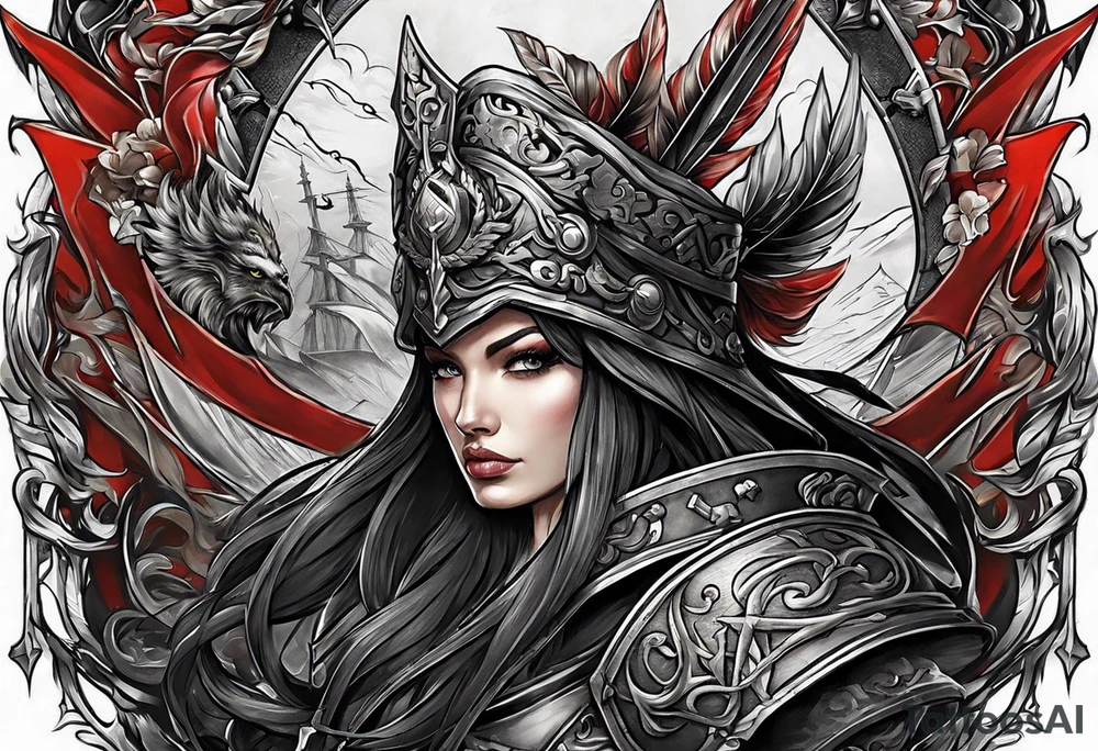 Herald of war tattoo idea