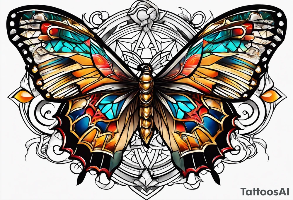 Geométrica tattoo idea