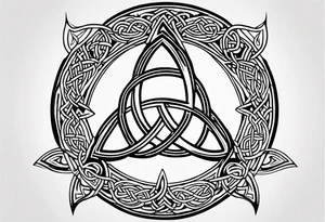 triquetra celtic tattoo idea