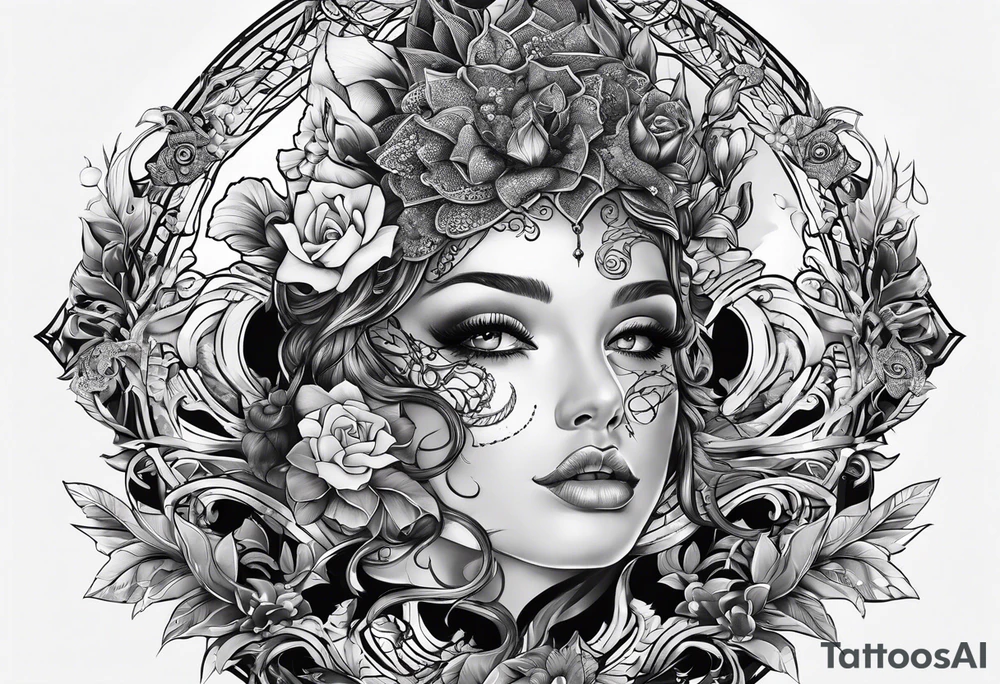 trapped tattoo idea