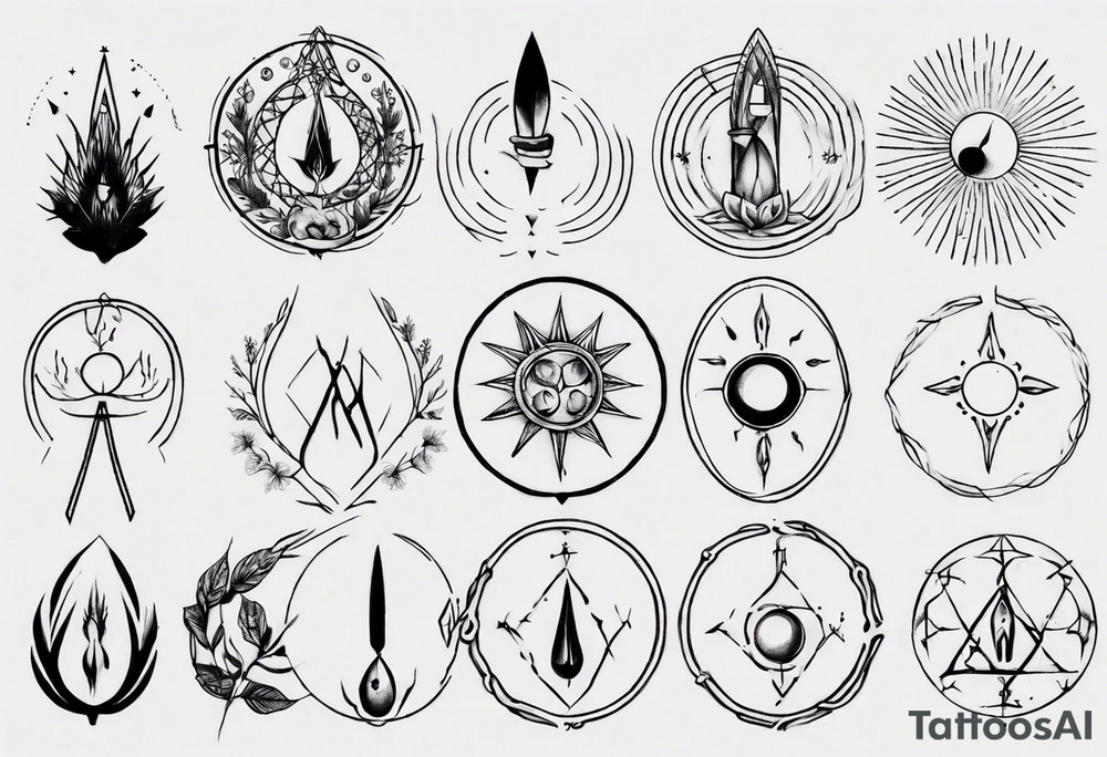 The Awen tattoo idea