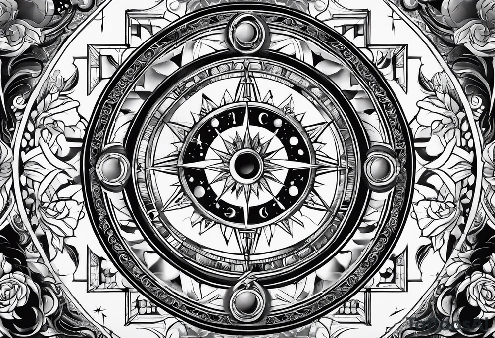Astrology tauries tattoo idea