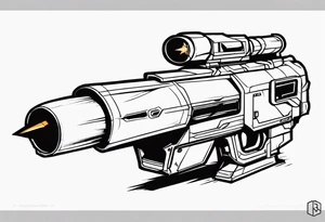 halo 3 rocket launcher the spnkr tattoo idea