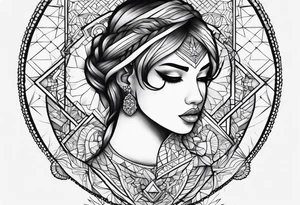 The words Myla and Hadley tattoo idea