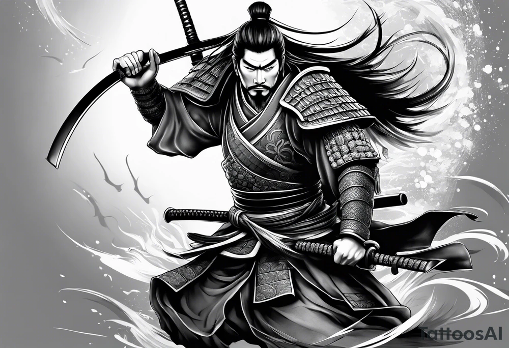 Samurai tattoo idea