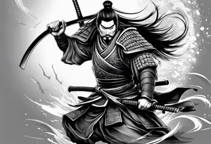Samurai tattoo idea