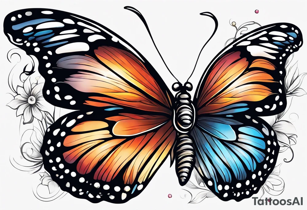 butterfly tattoo idea