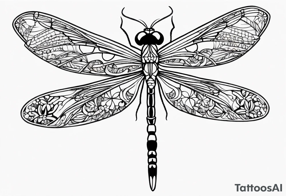 dragonfly tattoo idea