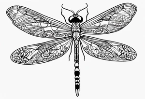 dragonfly tattoo idea