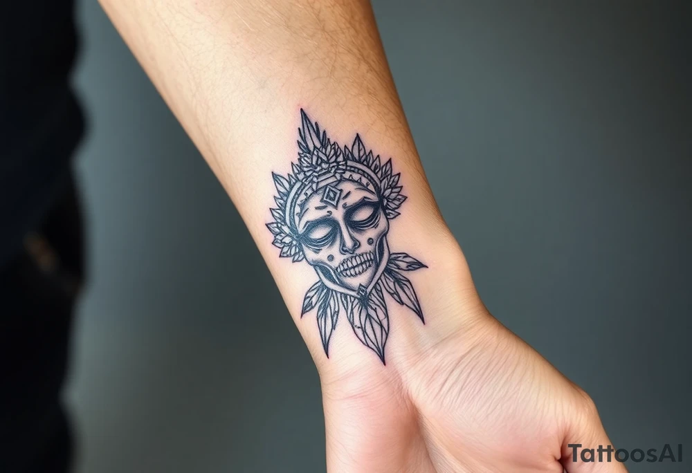 victory over coma and methadone. a new life in meditation. tattoo on the arm tattoo idea
