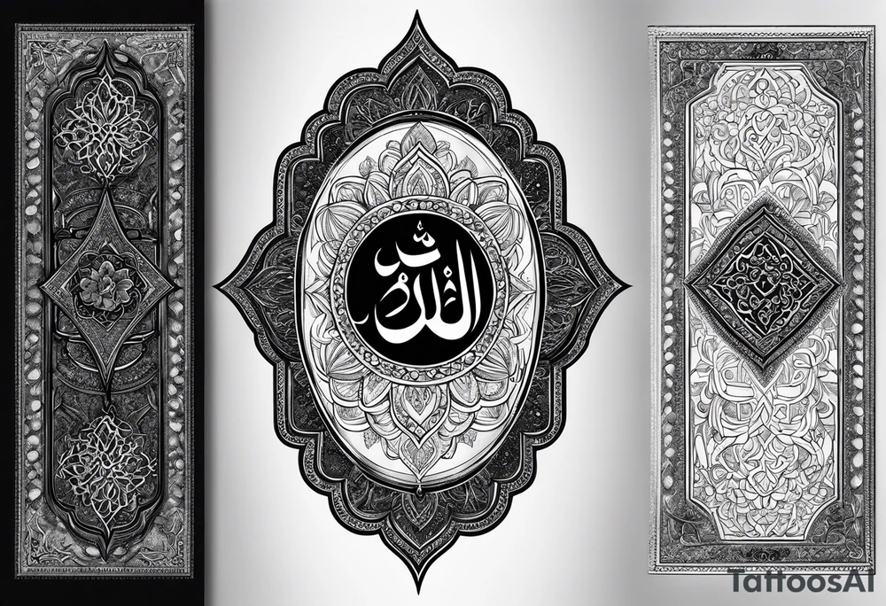 Quran book tattoo tattoo idea