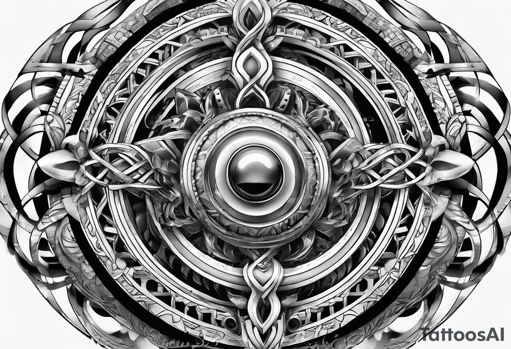 toroid tattoo idea