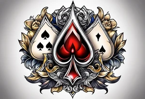 Spades tattoo idea
