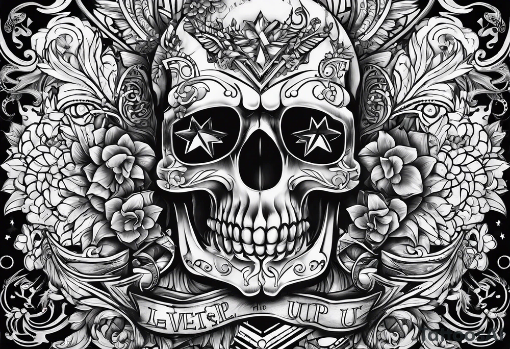 "Level Up" tattoo idea