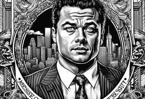 The Wolf of Wall Street tattoo idea