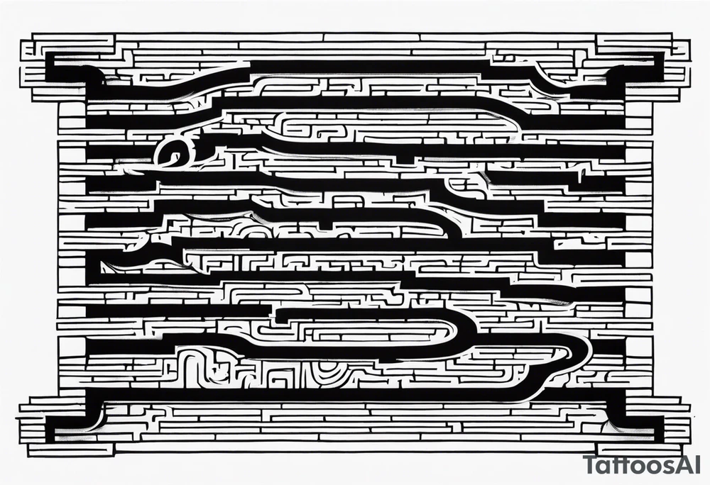 Valhalla stairs tattoo idea