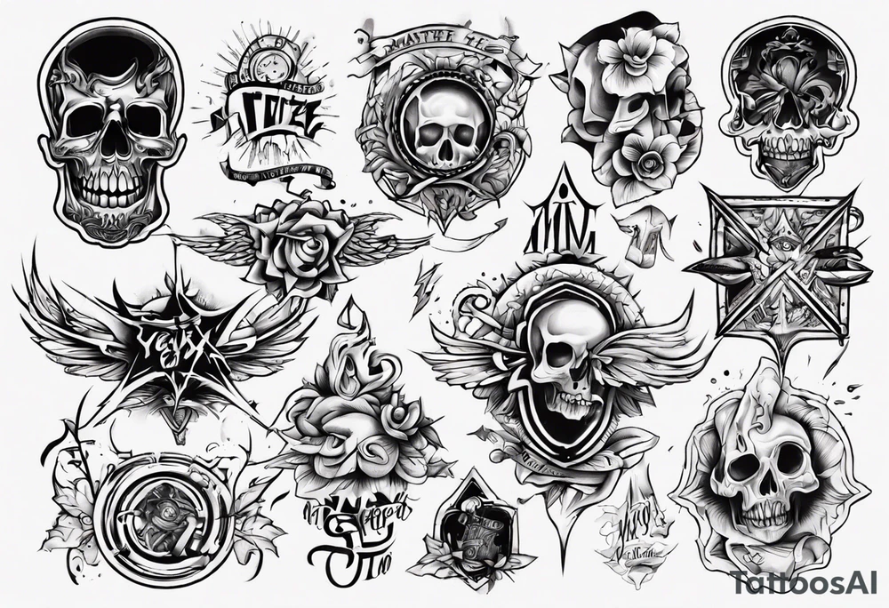 Just the text: No Matter What Happens... tattoo idea