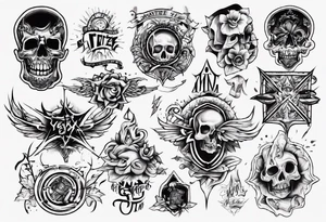 Just the text: No Matter What Happens... tattoo idea