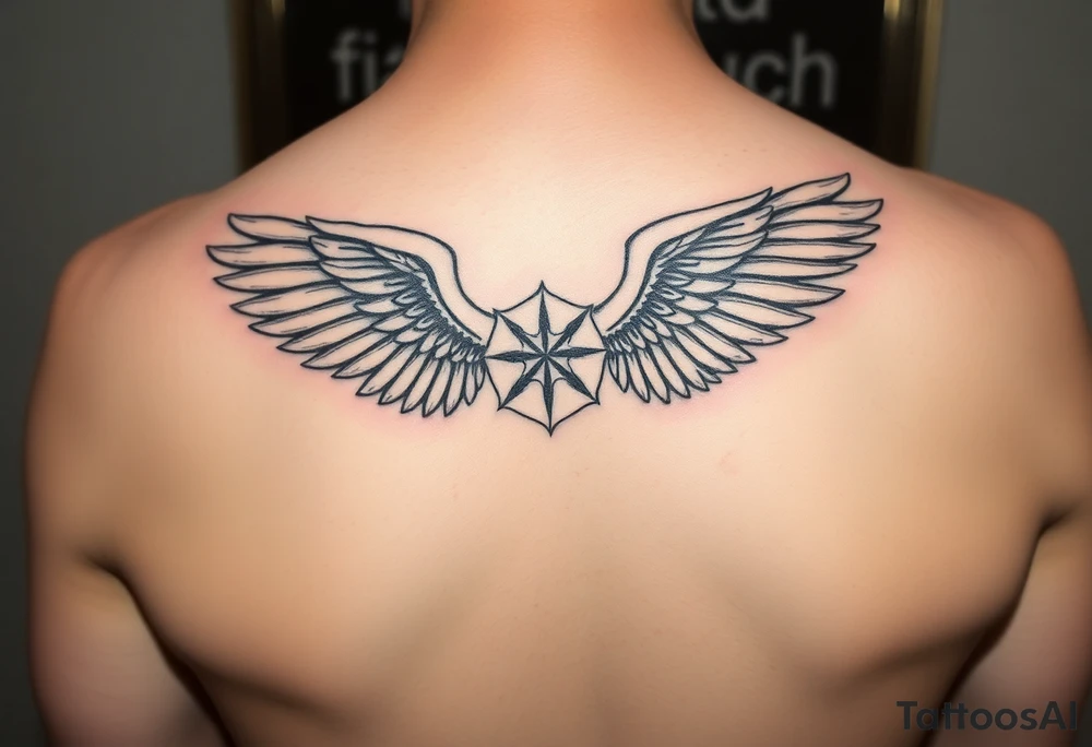 meaningful tattoo of my meemaws death with wings. Named lisa and loves cooking tattoo idea