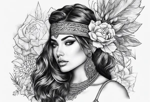 Bident tattoo idea