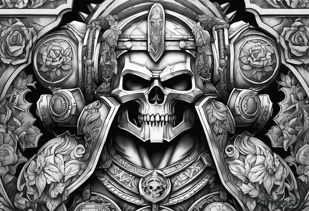 warhammer 40000 tattoo idea