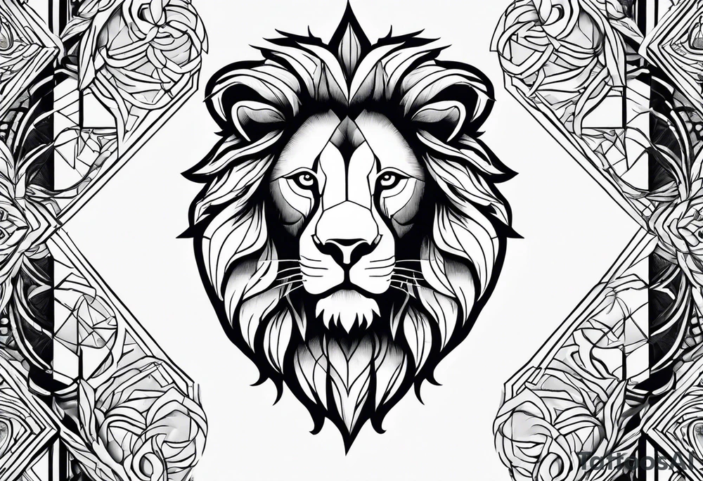 TRK, lion tattoo idea