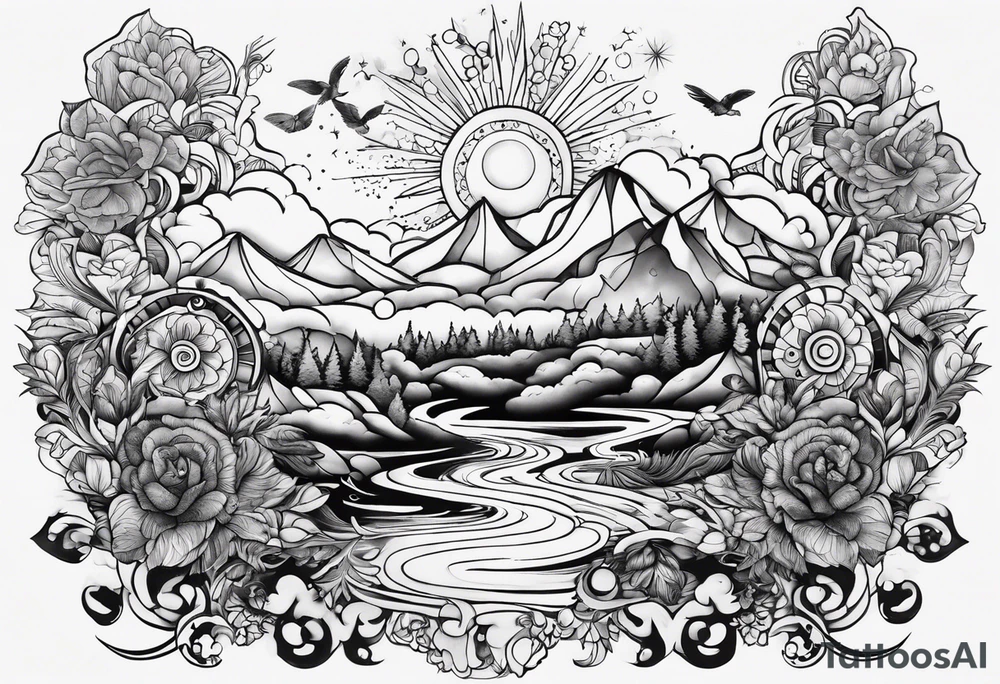 New beginnings, family tattoo idea