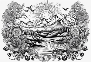New beginnings, family tattoo idea