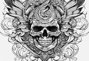 Graffiti tattoo idea