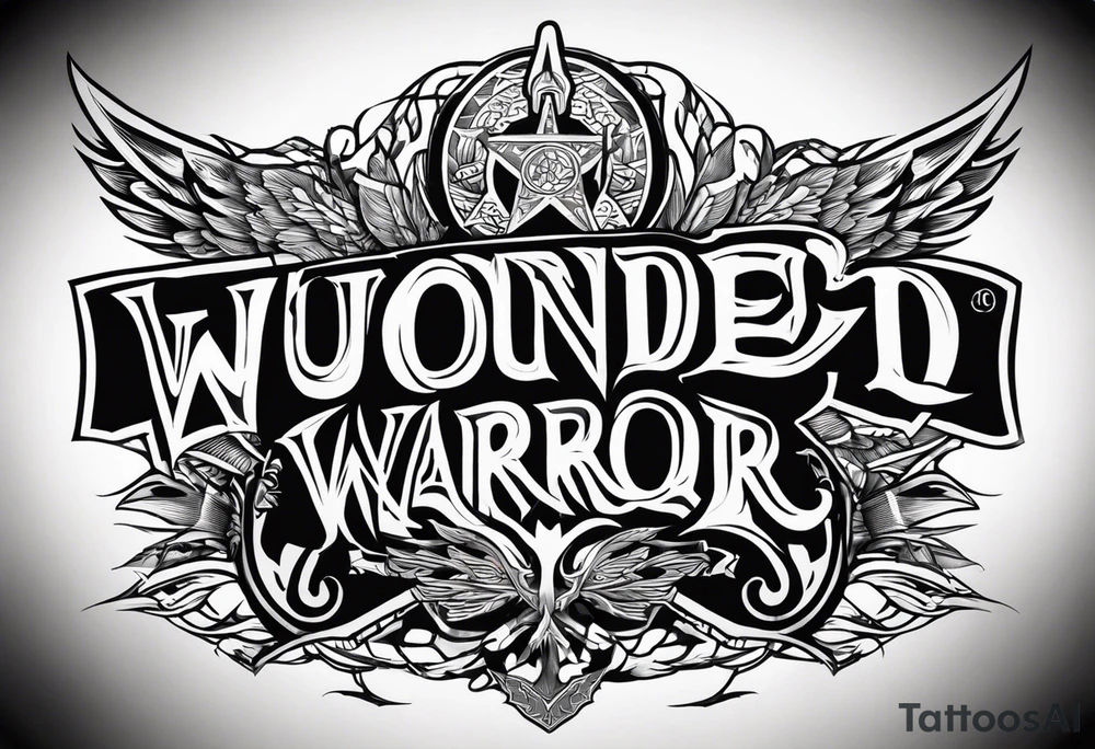 Wounded warrior valhalla tattoo idea