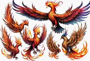 pheonix tattoo idea