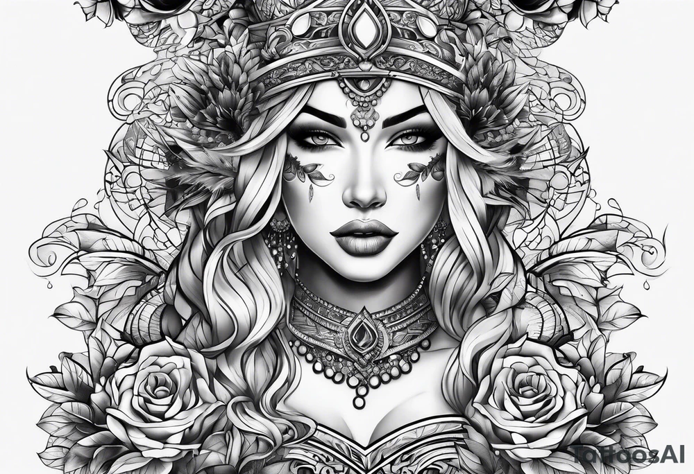 name on chest tattoo idea