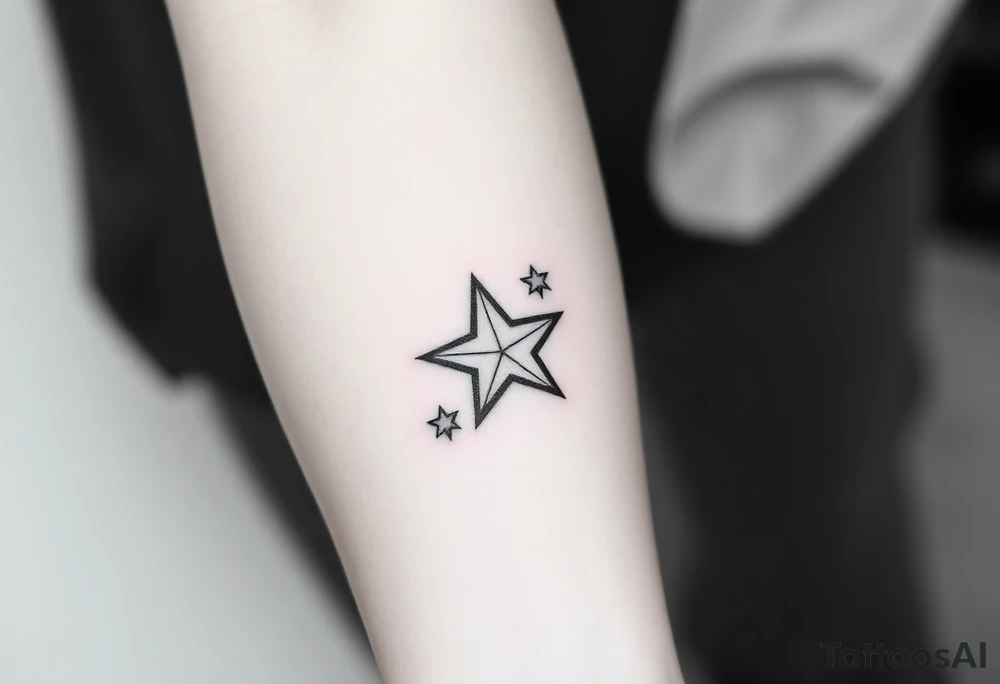 Stars tattoo idea