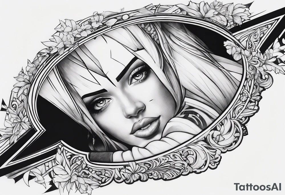 broken sword tattoo idea