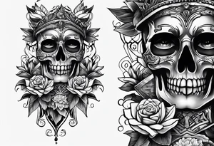 knee cap tattoo tattoo idea