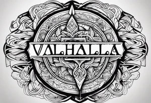 VALHALLA  poem tattoo idea