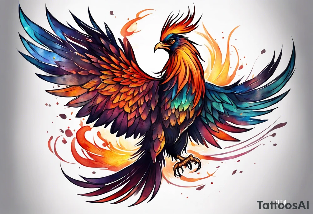 Phoenix who came back tattoo idea