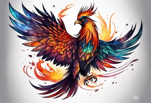 Phoenix who came back tattoo idea