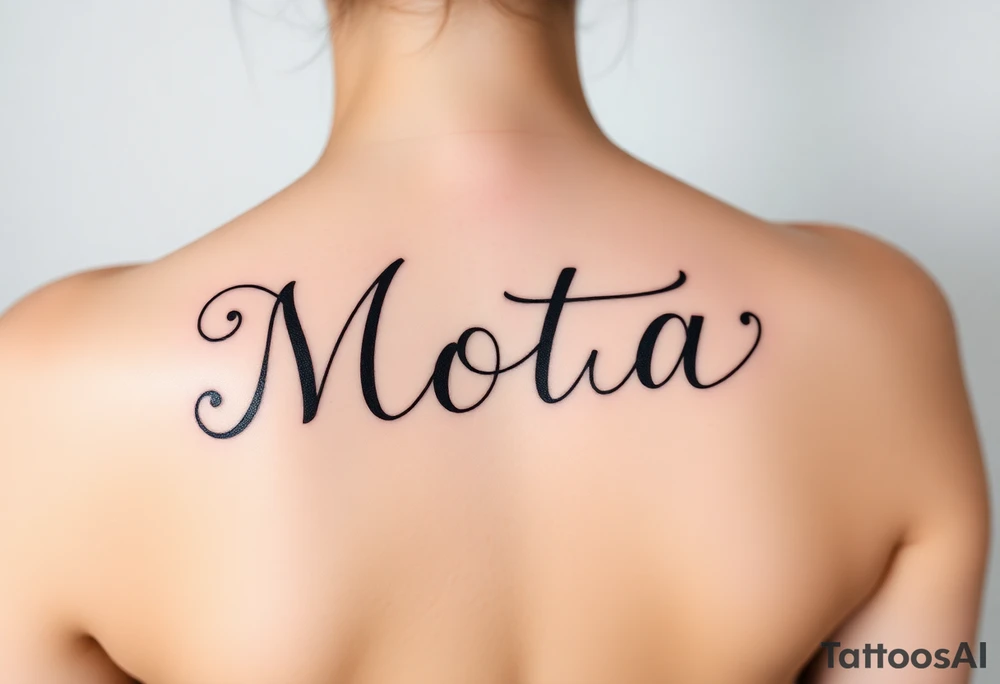 Mota tattoo idea