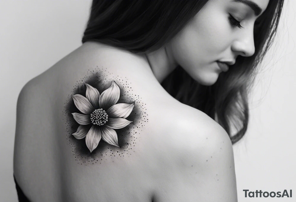 ramo de flor cerejera na canela tattoo idea