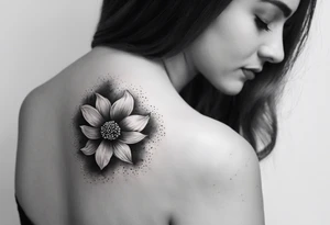 ramo de flor cerejera na canela tattoo idea