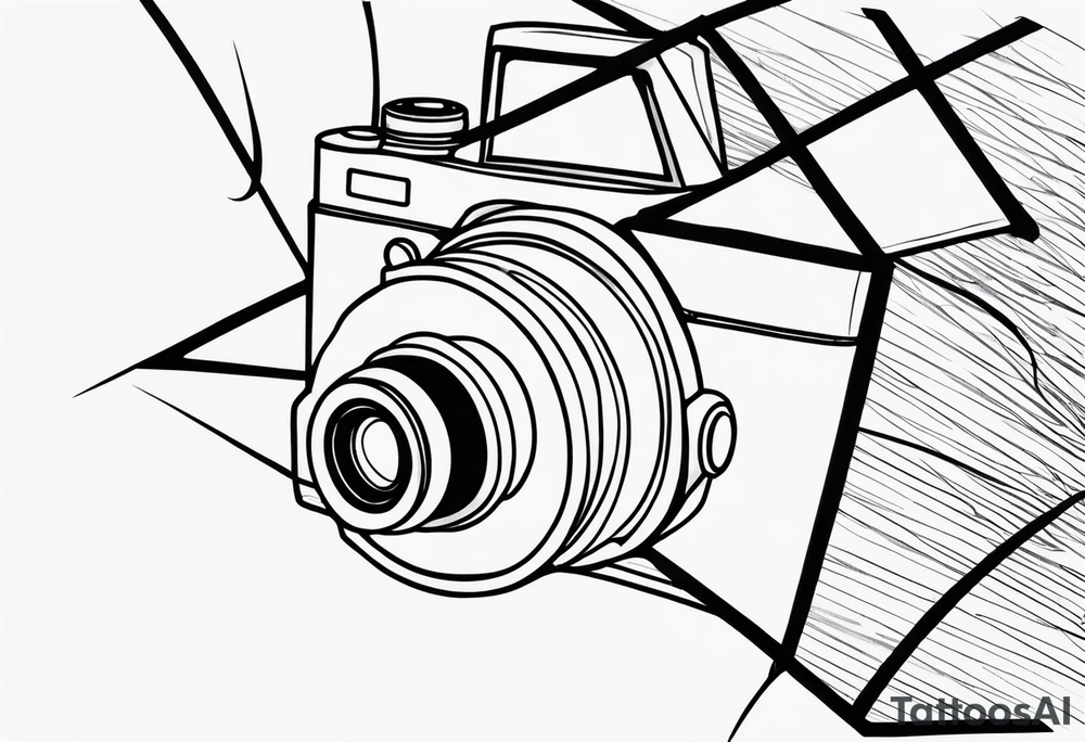 camera tattoo idea
